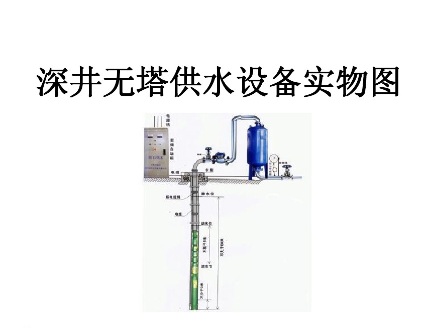 六盘水六枝特区井泵无塔式供水设备